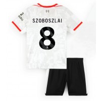 Liverpool Dominik Szoboszlai #8 Tredje Tröja Barn 2024-25 Kortärmad (+ Korta byxor)